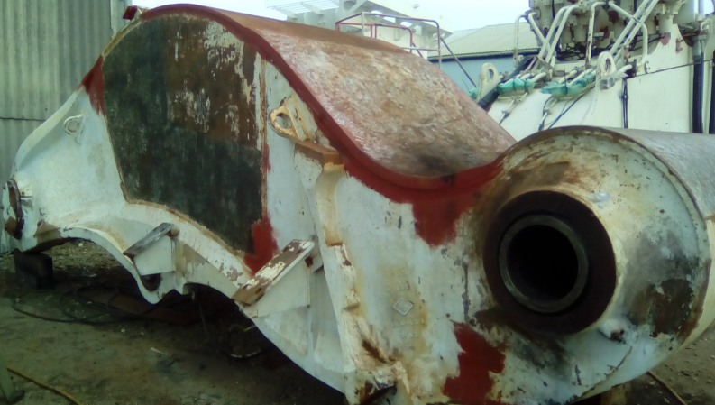 NE Shot Blasting Before